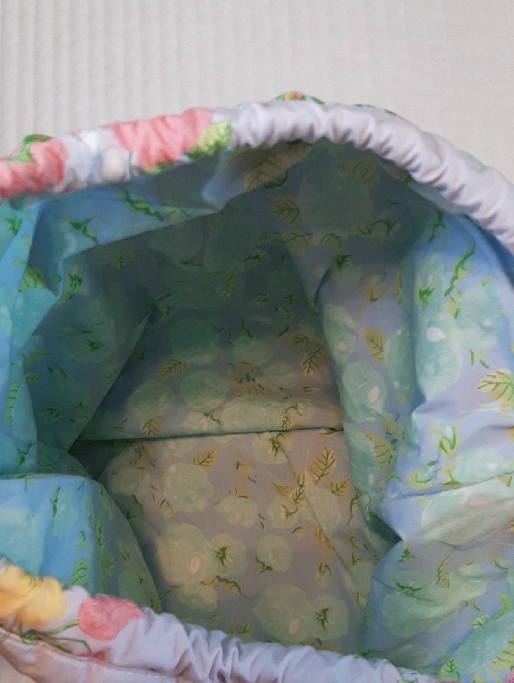 Matilda Jane Multi Tiered Ruffle Backpack Drawstring Closure - Picture 6 of 8
